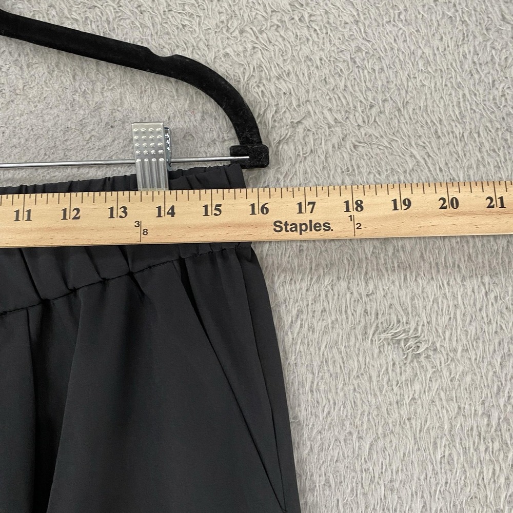 Varley Kayson Wide Leg Pants Womens Large Black Soft Stretch Travel Lightweight - Picture 8 of 16